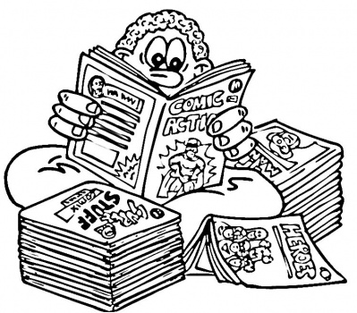 coloring pages children reading. From my experience as a child,
